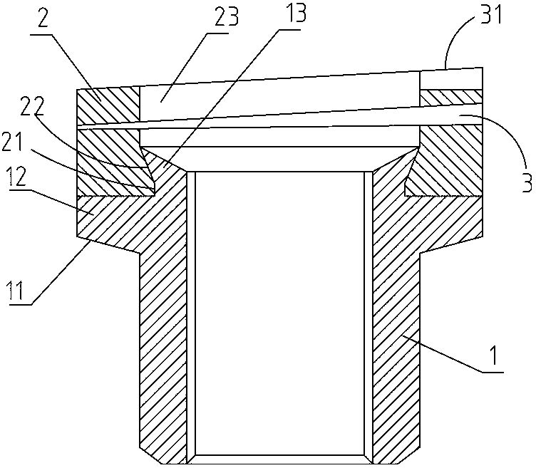 A kind of elastic anti-seismic anti-loosening nut