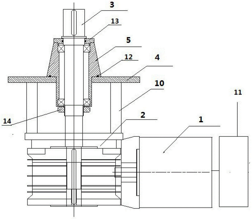 Drive method for mechanical drive device and mechanical drive device