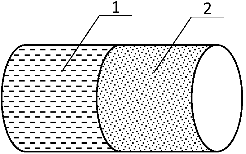 Melt-blowing polyphenylene sulfide non-woven fabric filter material for lowering e-liquid content and preparation method of material