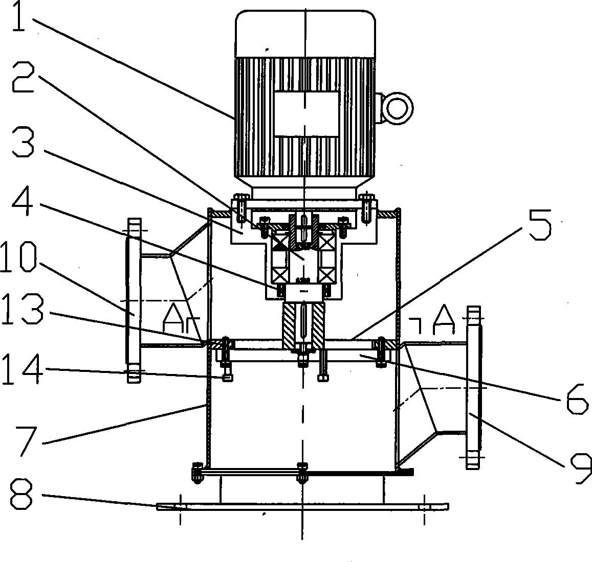 Sludge cutting machine