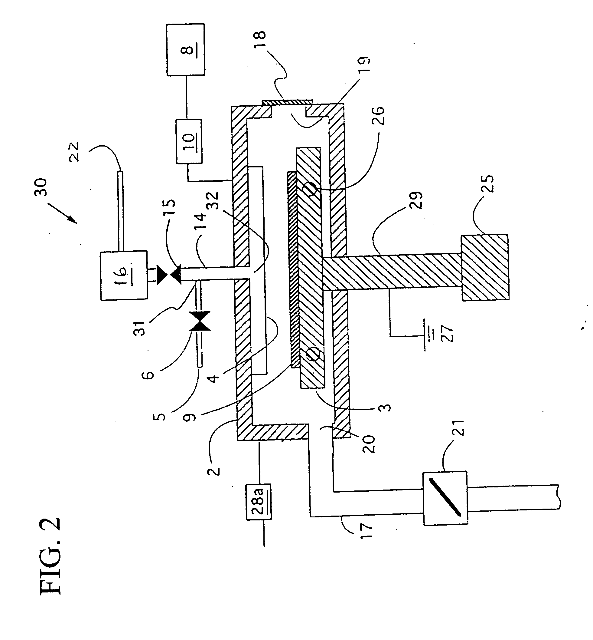 Thin-film forming apparatus having an automatic cleaning function for cleaning the inside