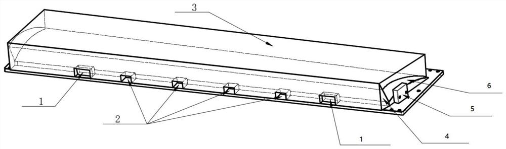 Numerical control machining method for aluminum honeycomb of double-curved-surface flow guide plate of airplane