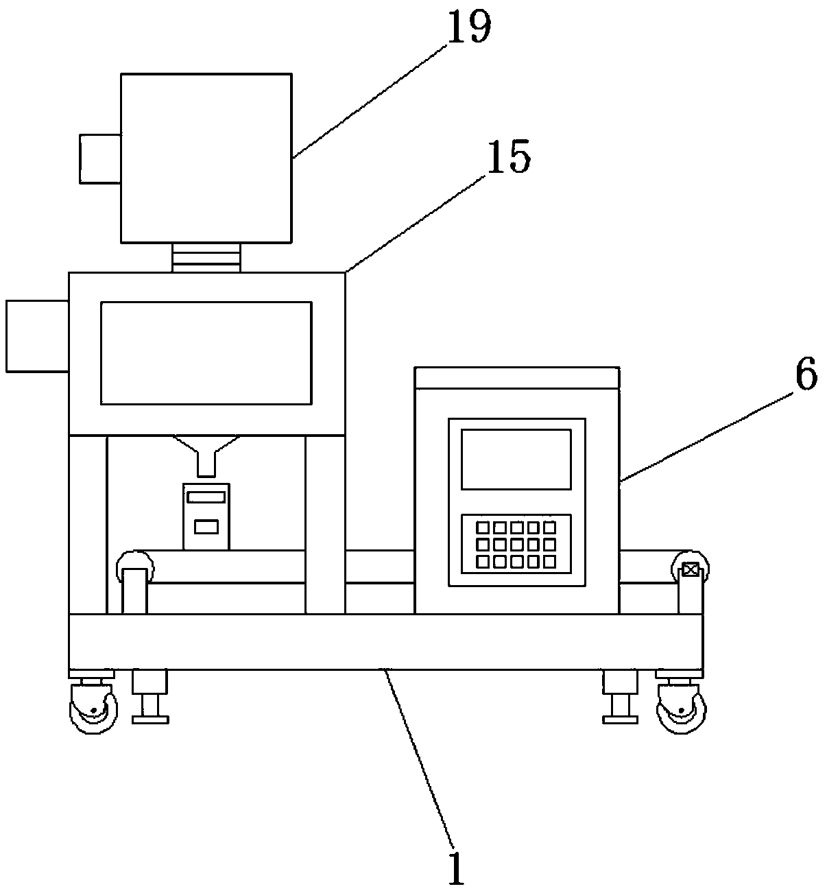 Formula ratio demonstration device for development of medicine technology