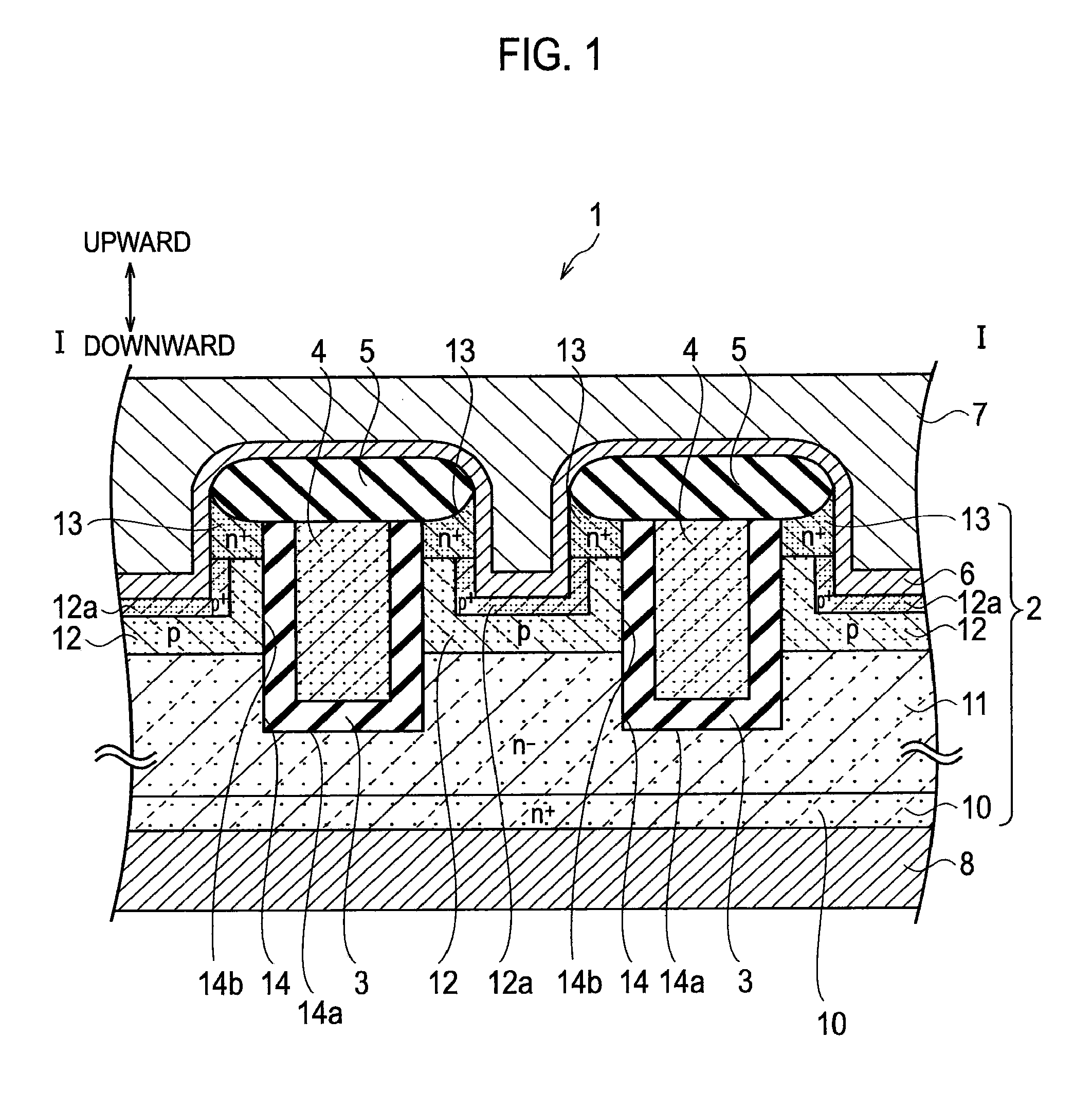 Trench type semiconductor device and fabrication method for the same