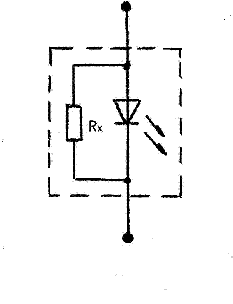 Circuit for enhancing anti-lightning surge impact of LED street lamp