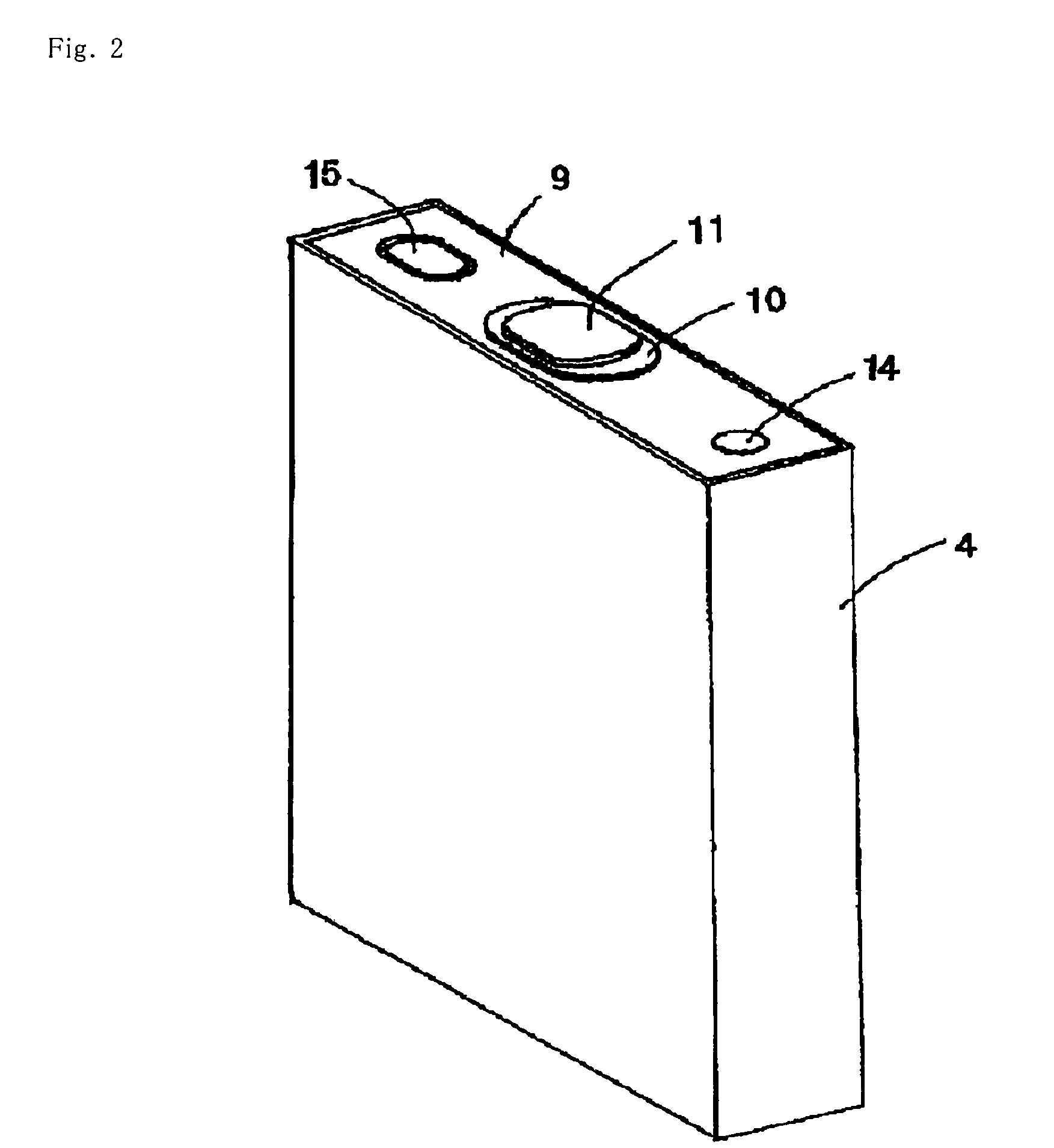 Nonaqueous secondary battery and method of using the same