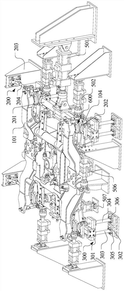 A track bogie test bench