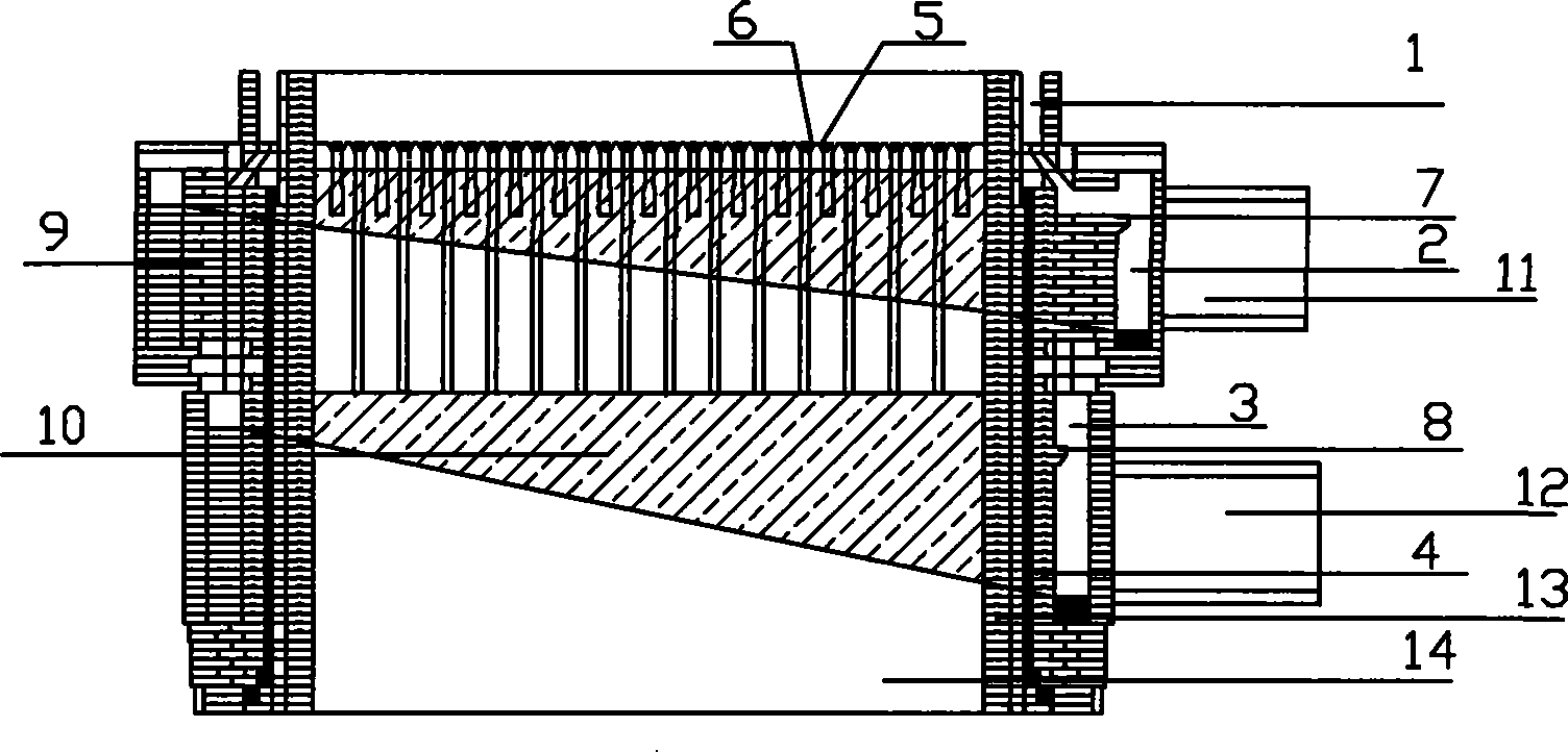 Top burning hot blast stove with slope-ladder shaped circumferential loop up-spraying ceramic combustor