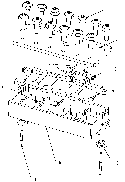 Mounting screw connection type cavity filter