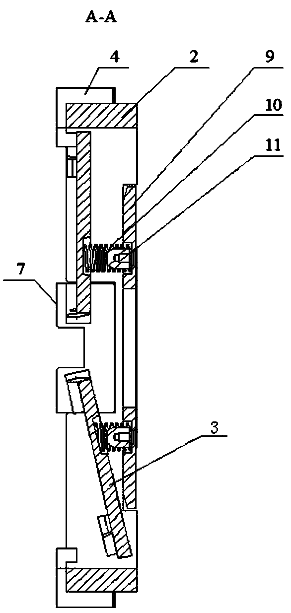 Down folding type runner removal device for automated packaging system
