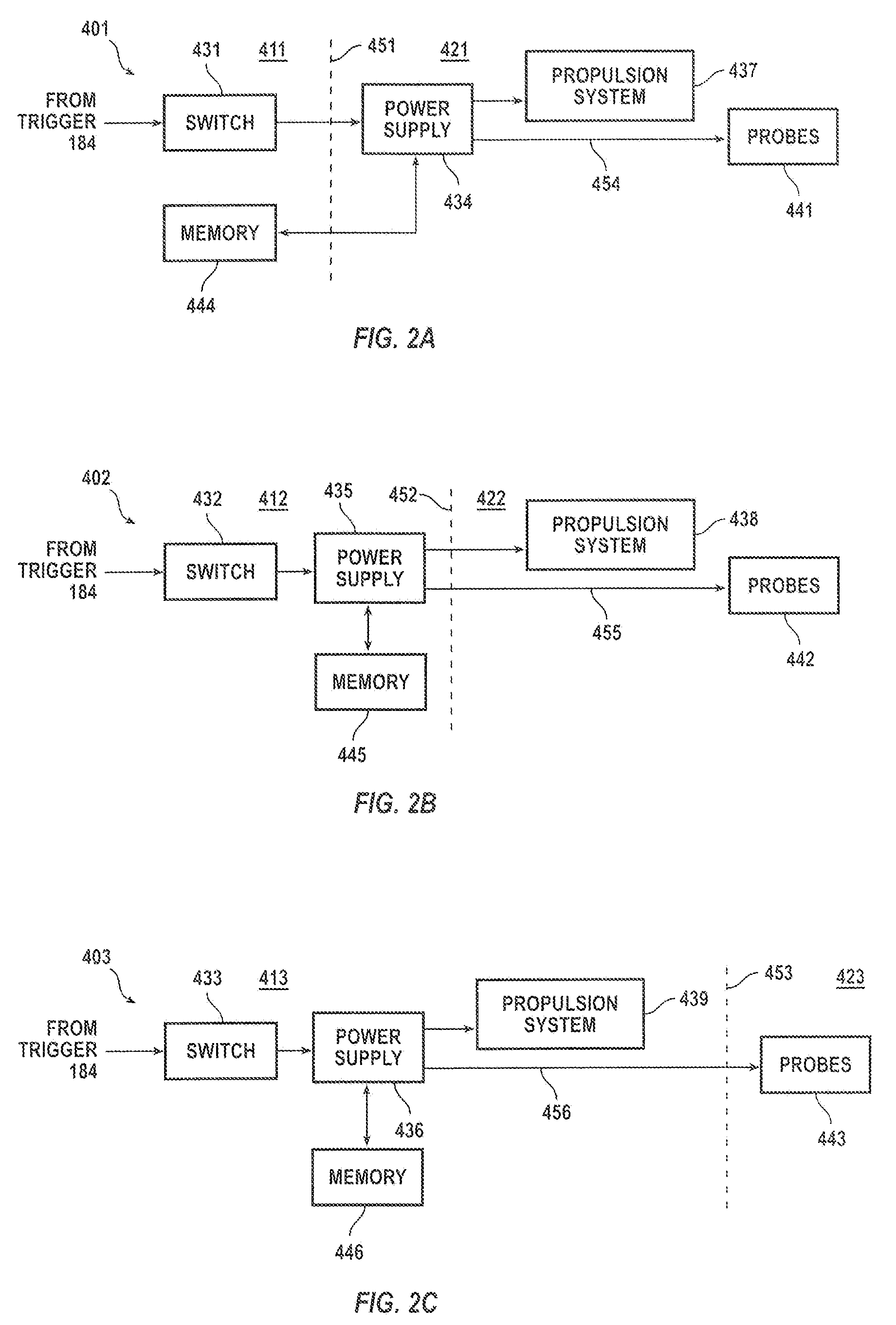 Systems and methods having a power supply in place of a round of ammunition