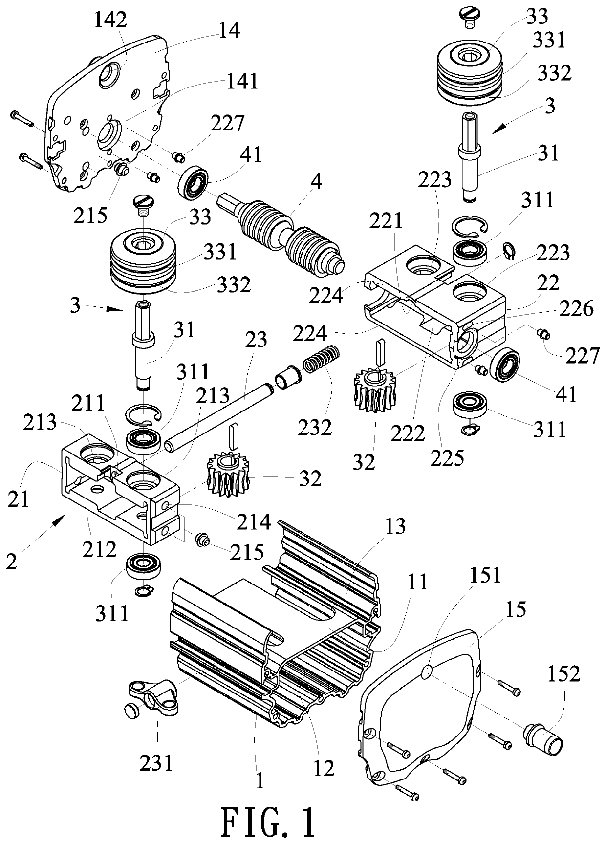 Single box type electric wire pushing and pulling machine