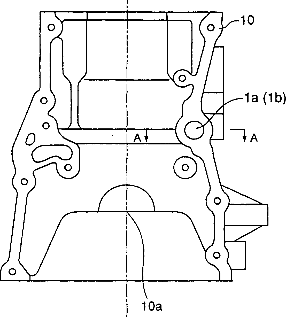 Cylinder structure of engine