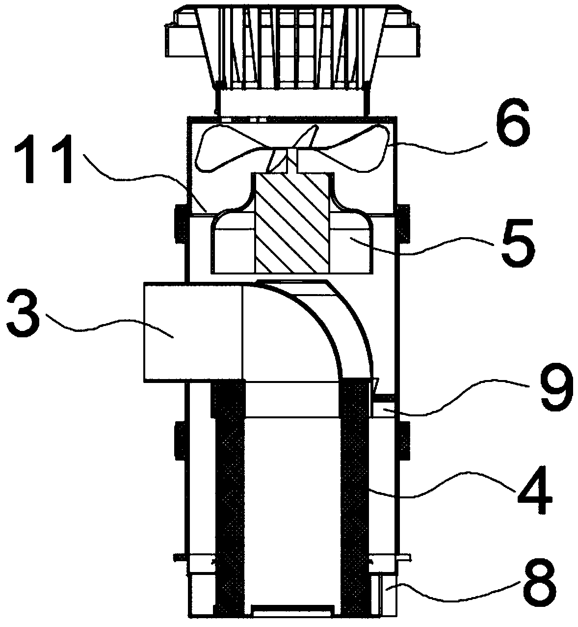 Self-cleaning type air filter