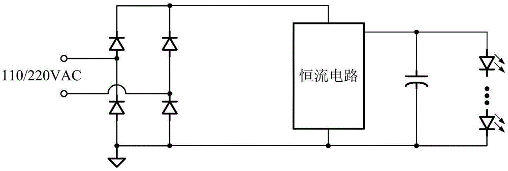 Adaptive led current ripple elimination circuit