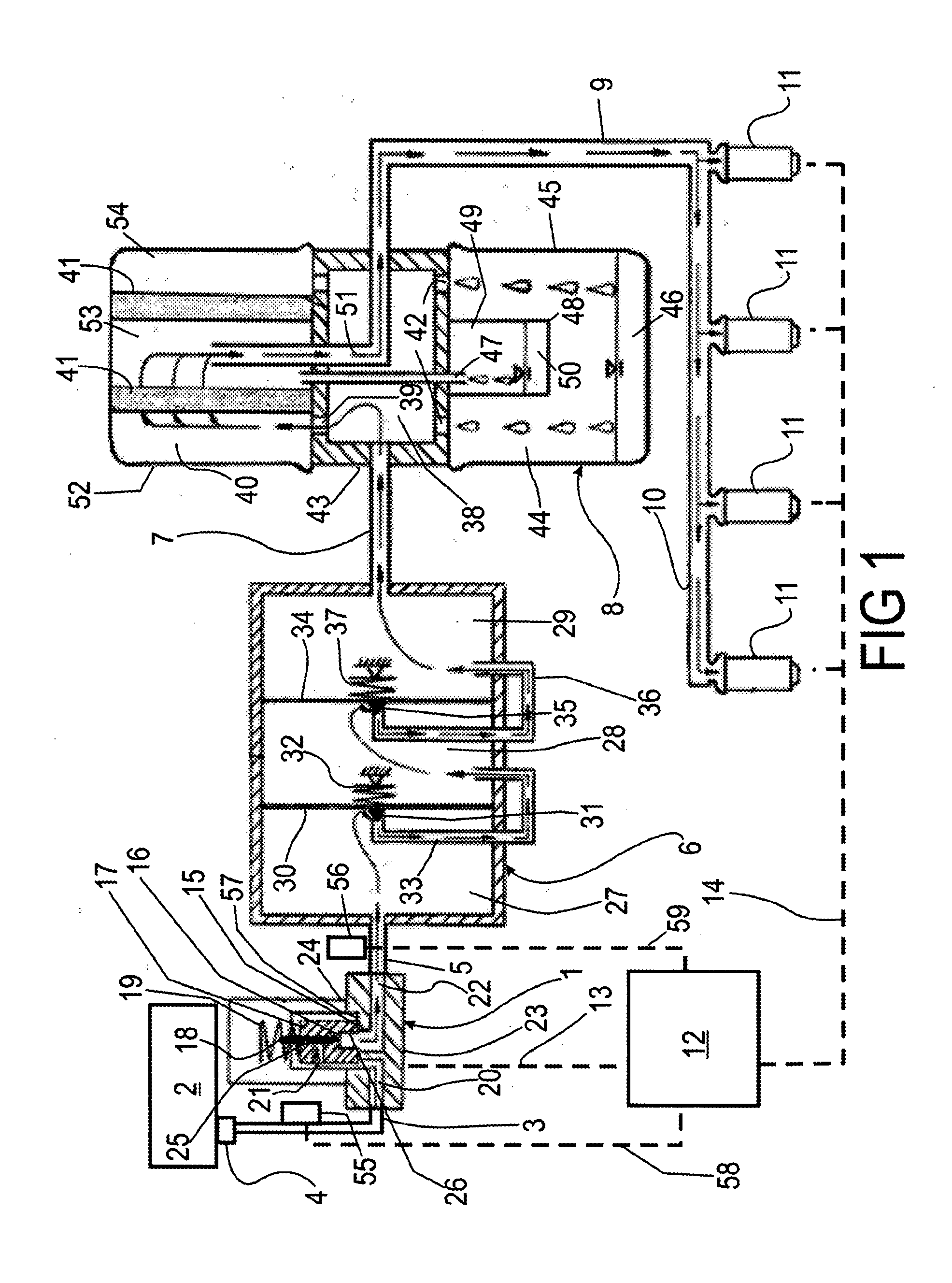 Method of operating an internal combustion engine arrangement
