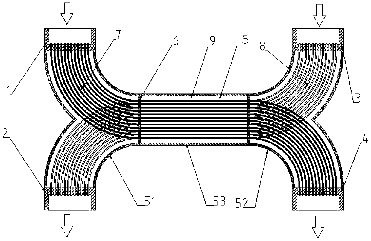 A cast microchannel compact heat exchanger and its manufacturing method