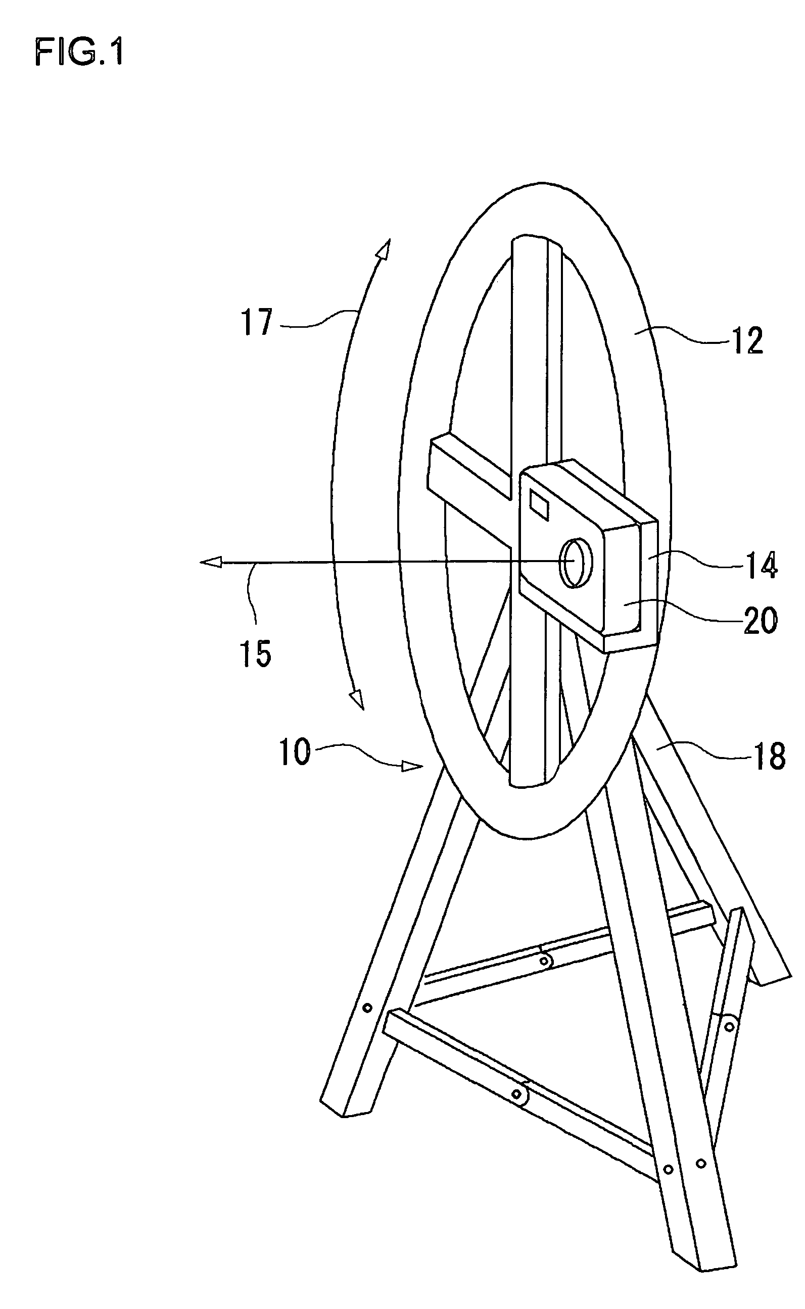 Photographing assist device and image processing method for achieving simple stereoscopic photographing