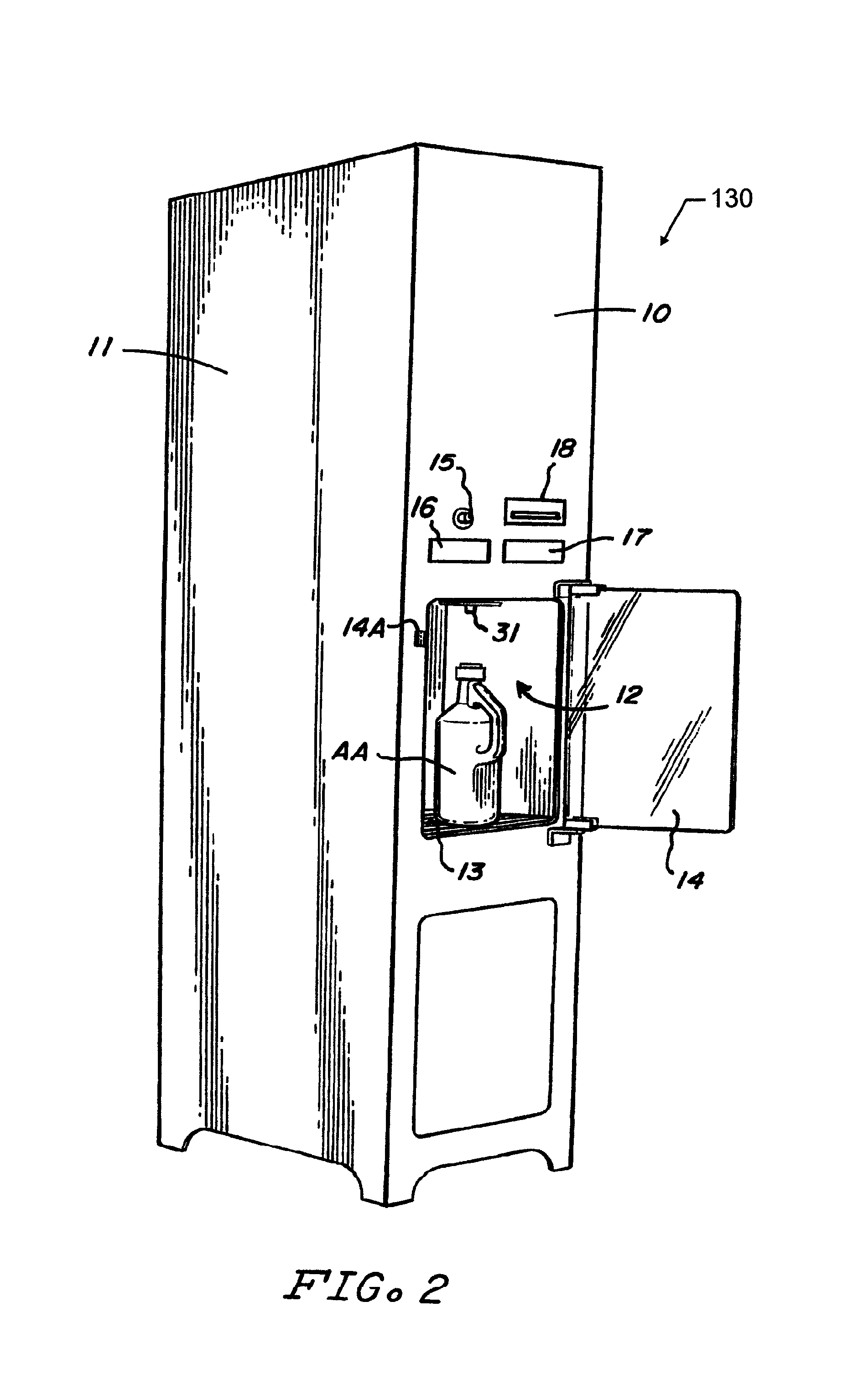 Method and apparatus for vending a containerized liquid product utilizing an automatic self-service refill system