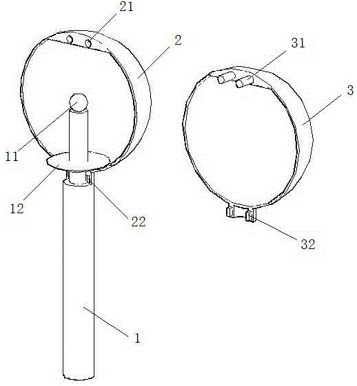 Spherical advertisement device for rear livestock information display