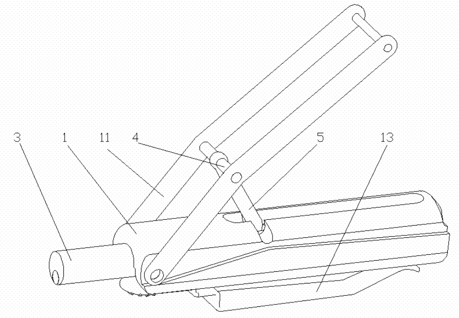 Pressure-lever type single-hand fire-making device
