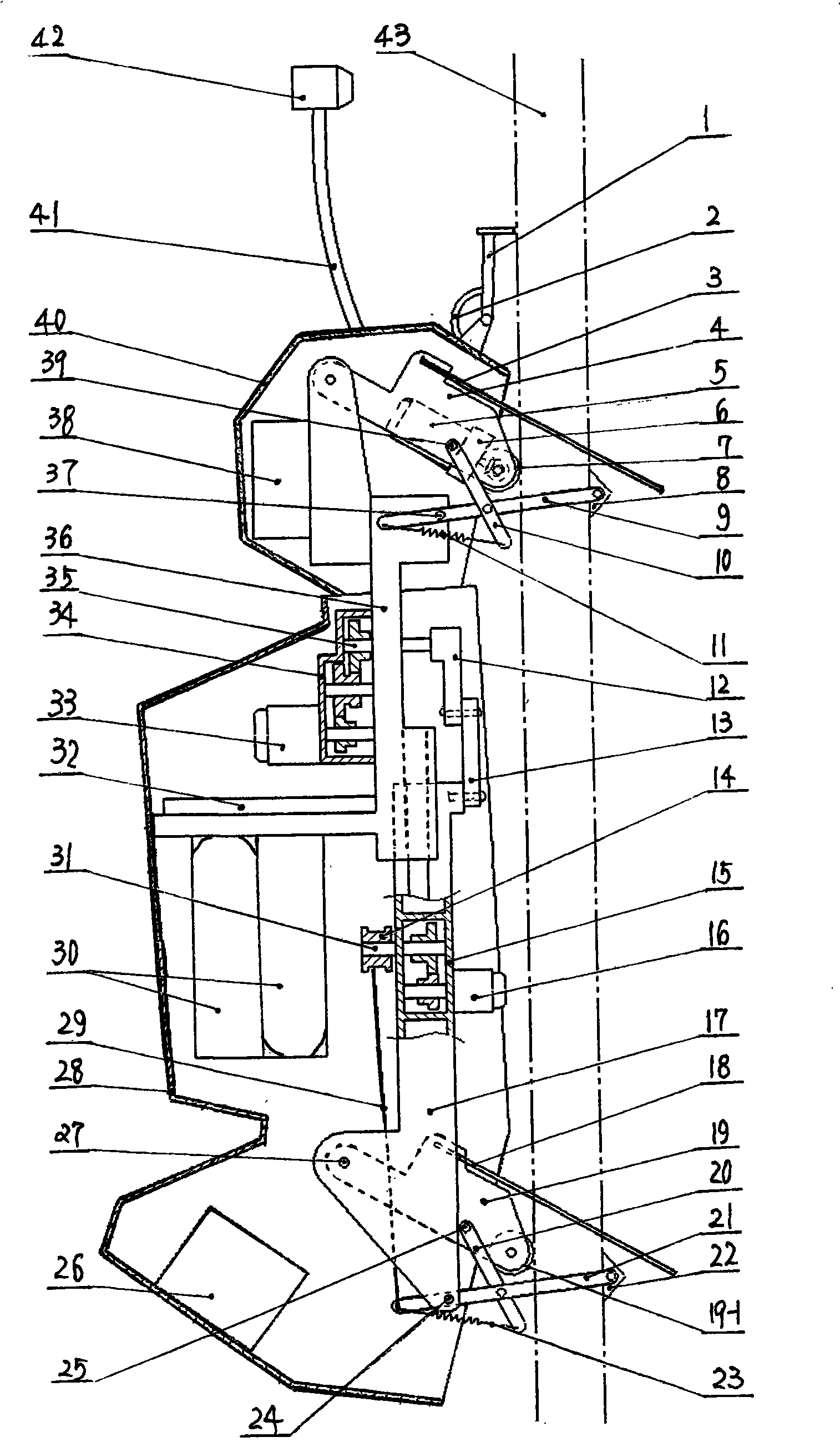 Remote-control rod-climbing rope-climbing robot