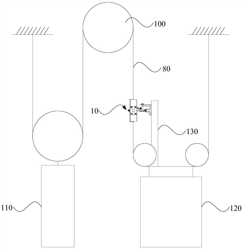 Steel belt defect detection device and system