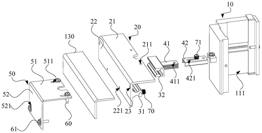 Steel belt defect detection device and system