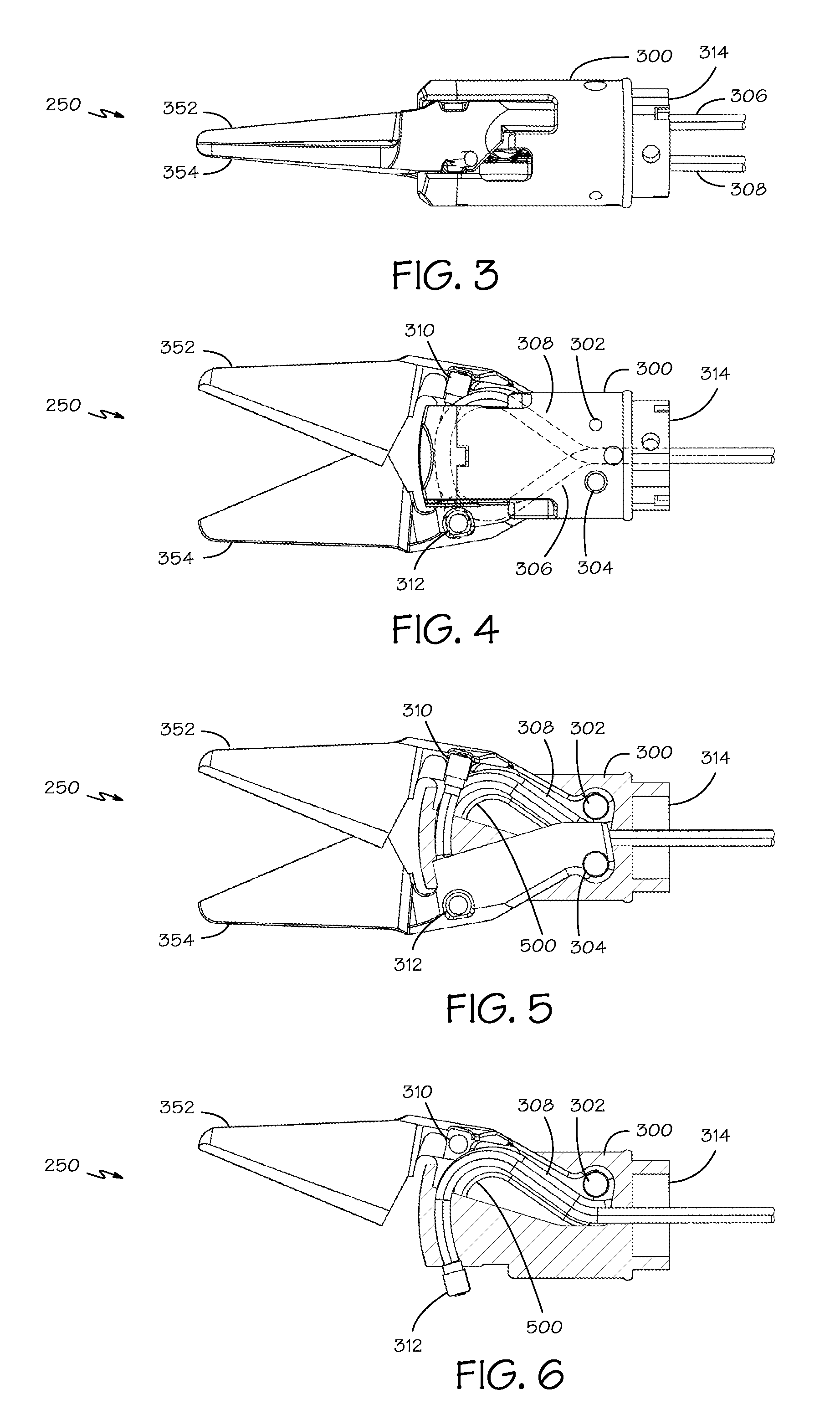 Scissor bias for direct pull surgical instrument