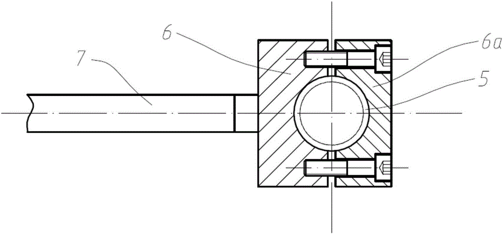 A test device for static load characteristics of motorcycle rear shock absorber