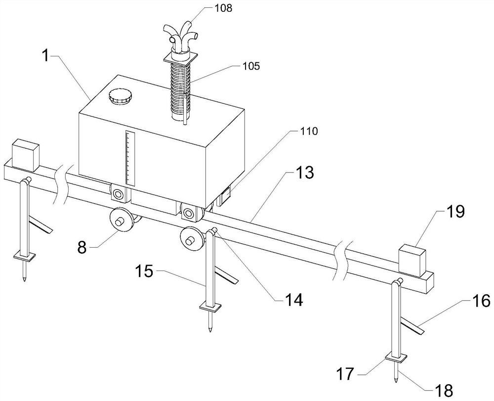 Air humidifying equipment for greenhouse flower seedling cultivation