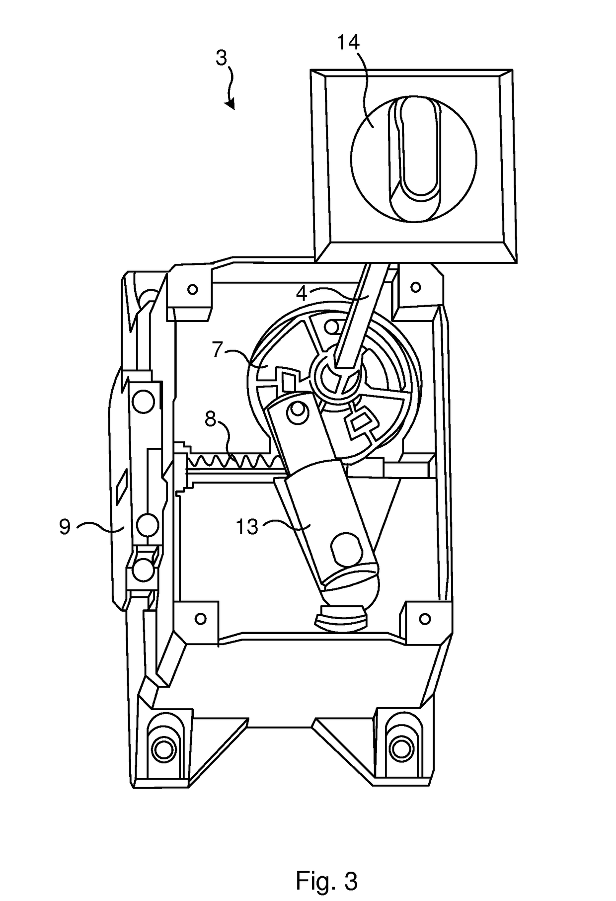 Disconnector Device And Arrangement For Disconnecting A Contactor