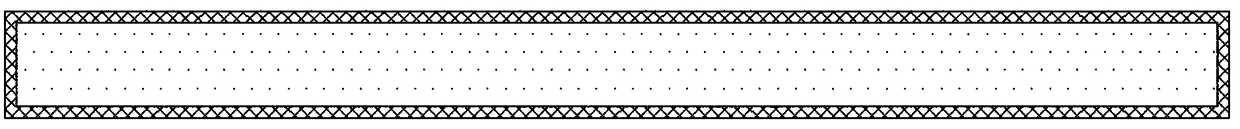 Metal lead frame structure with low test cost and manufacturing method thereof