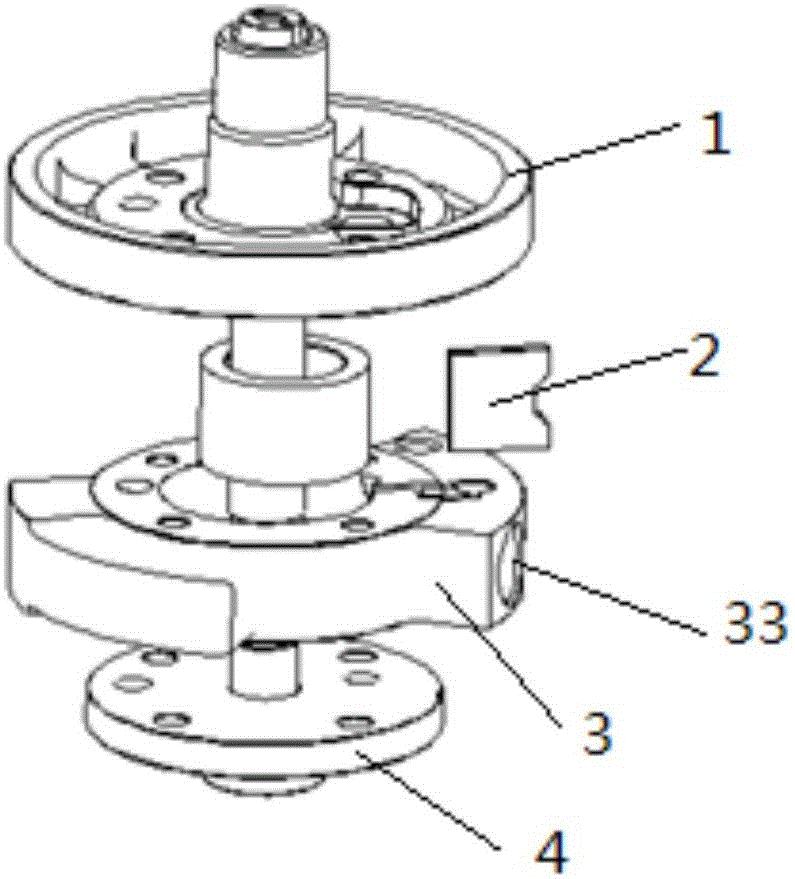 Pump assembly of rolling rotor compressor