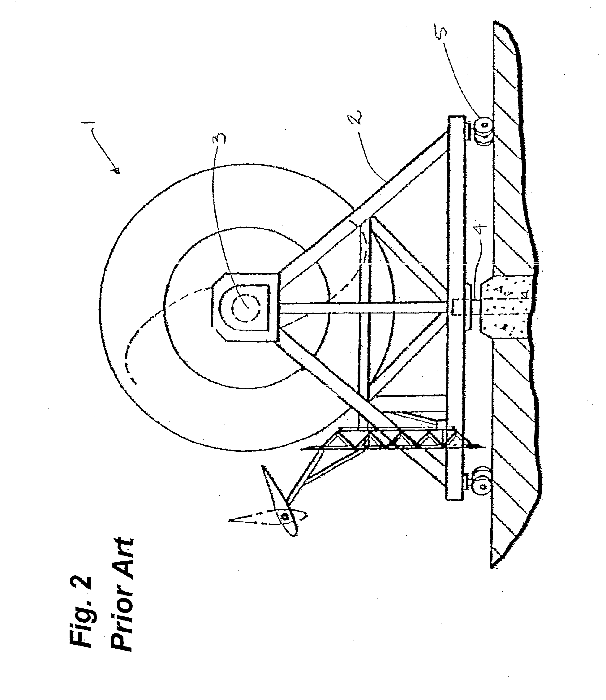 Horizontal multi-blade wind turbine