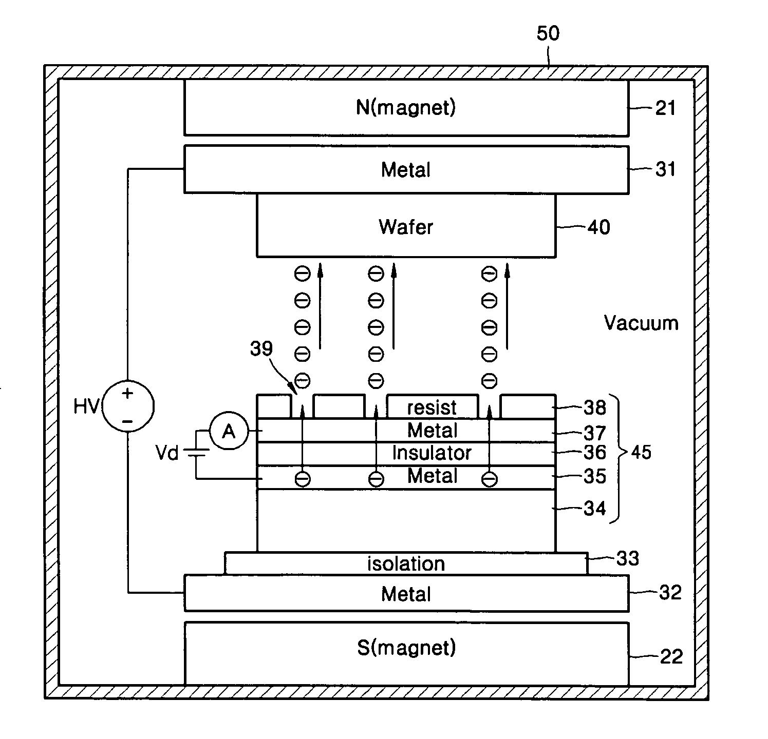 Apparatus and method of fabricating emitter using arc