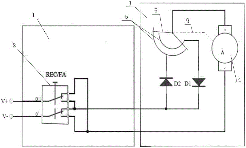 Novel damper actuator for automobile air conditioner