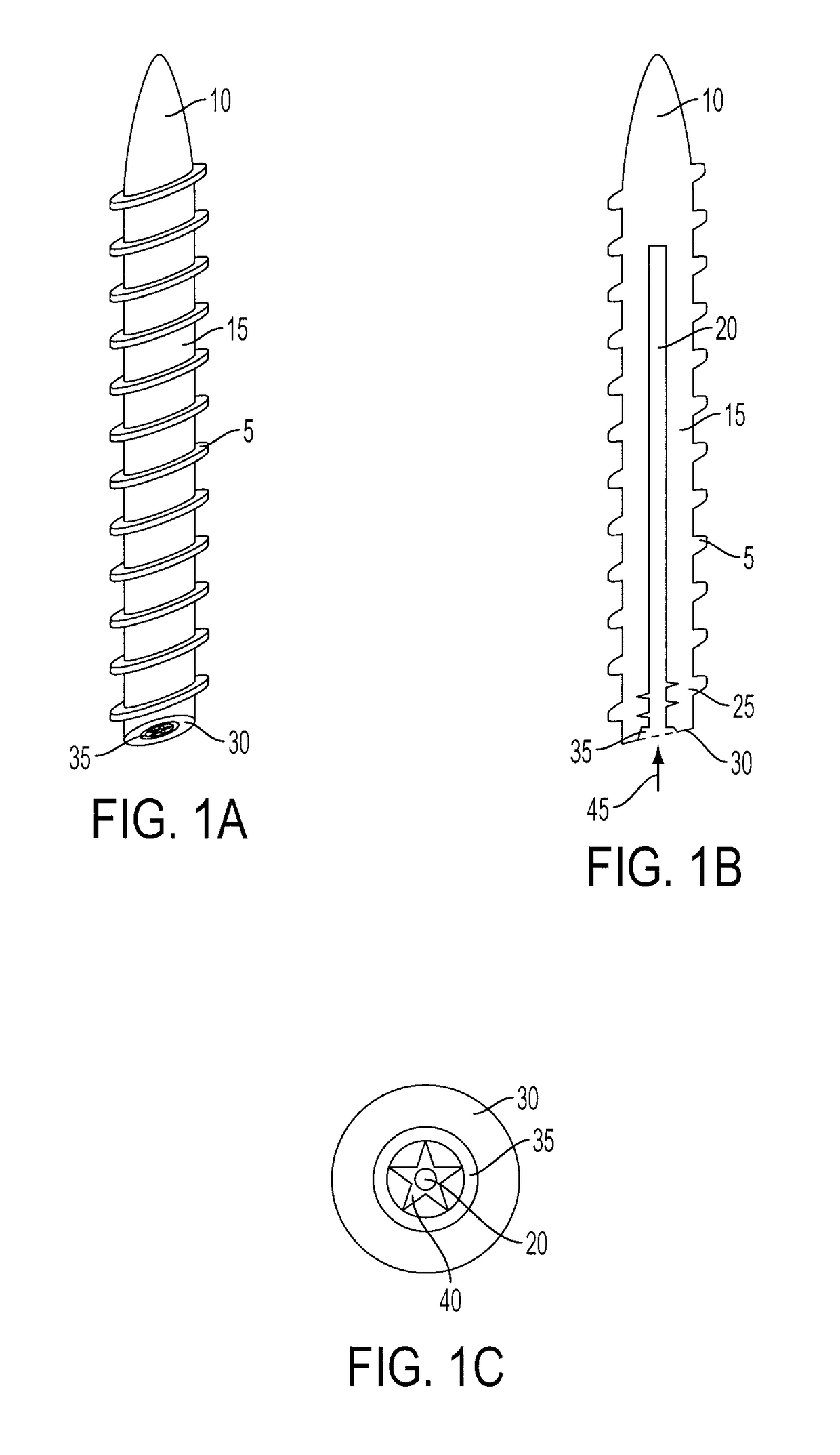 Surgical screw and method of performing ligament reconstruction using said screw