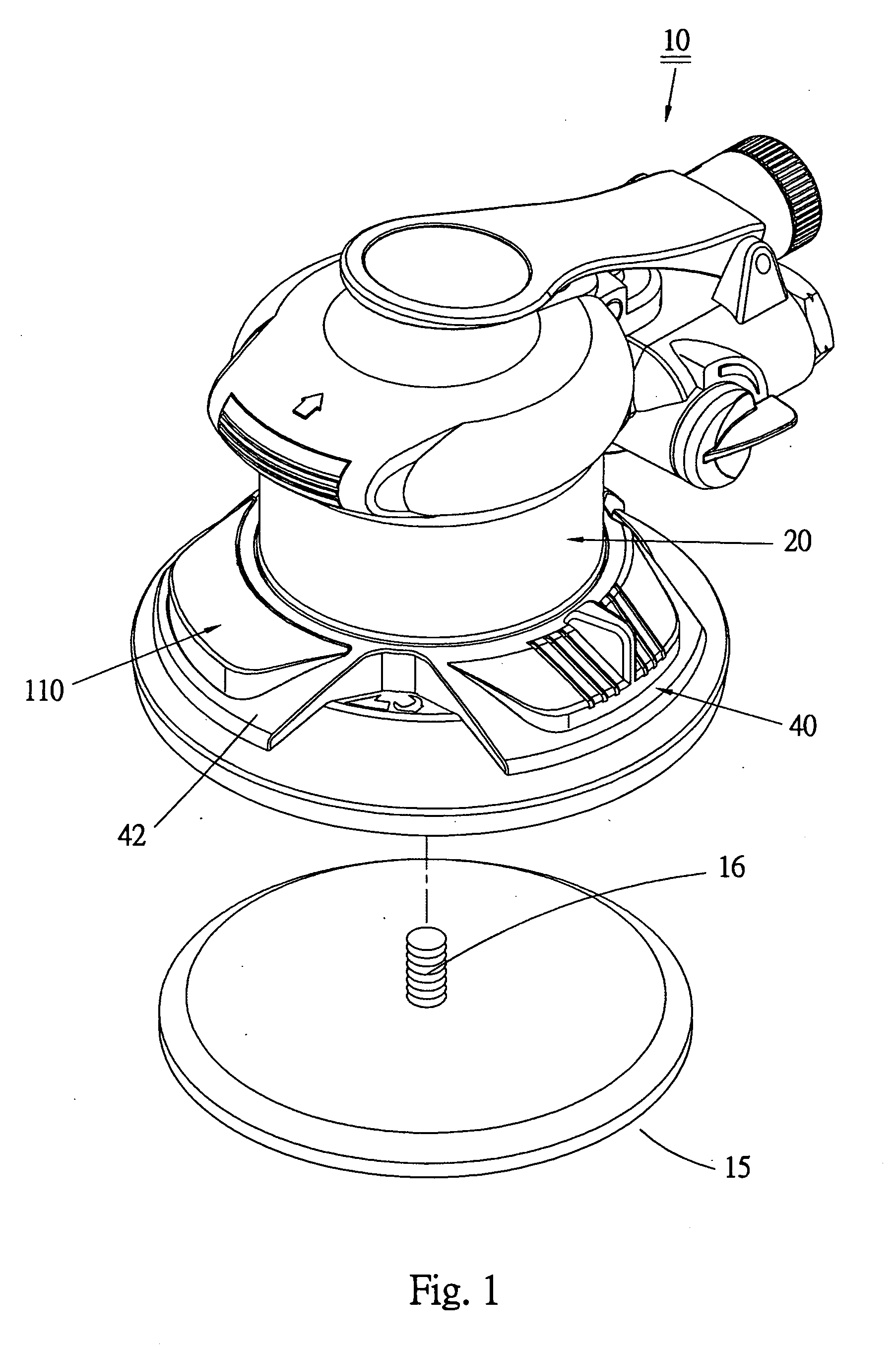 Grinder with fast installable/detachable grinding disc