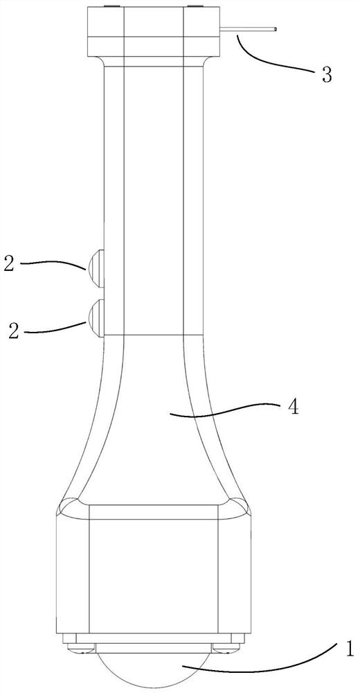 A six-dimensional operating handle for manipulator control