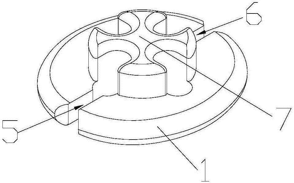 Novel belt carrier fixing plate