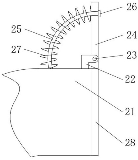 A water conservancy and hydropower dam water inlet floating debris cleaning device