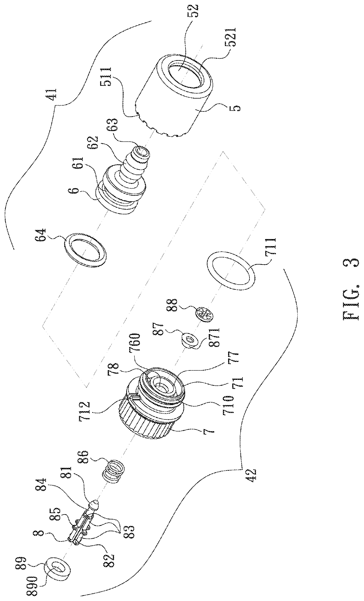 Anti-jet joint structure of connection hose of vehicle air compressor