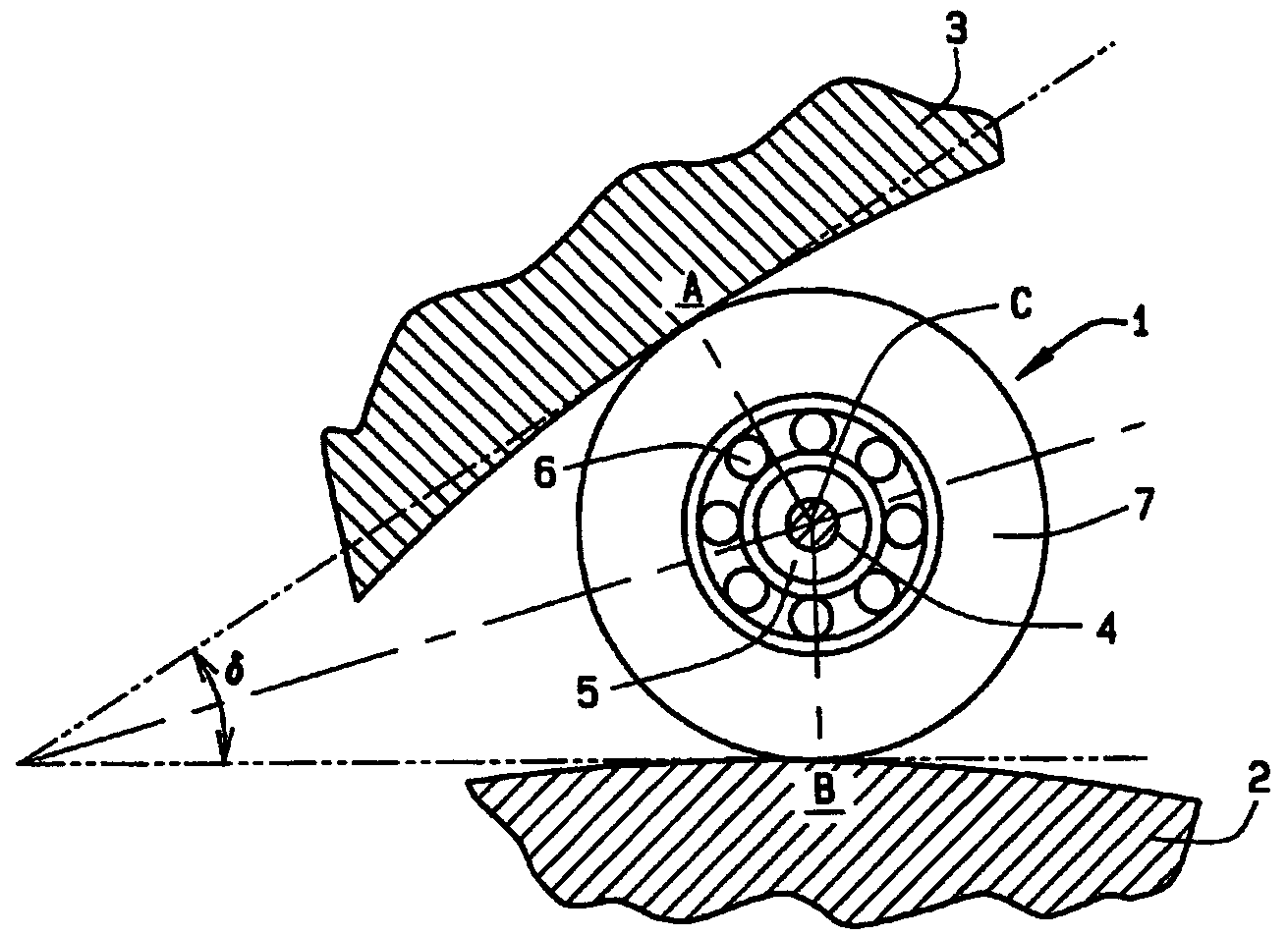 Wedge loading mechanism for traction drives