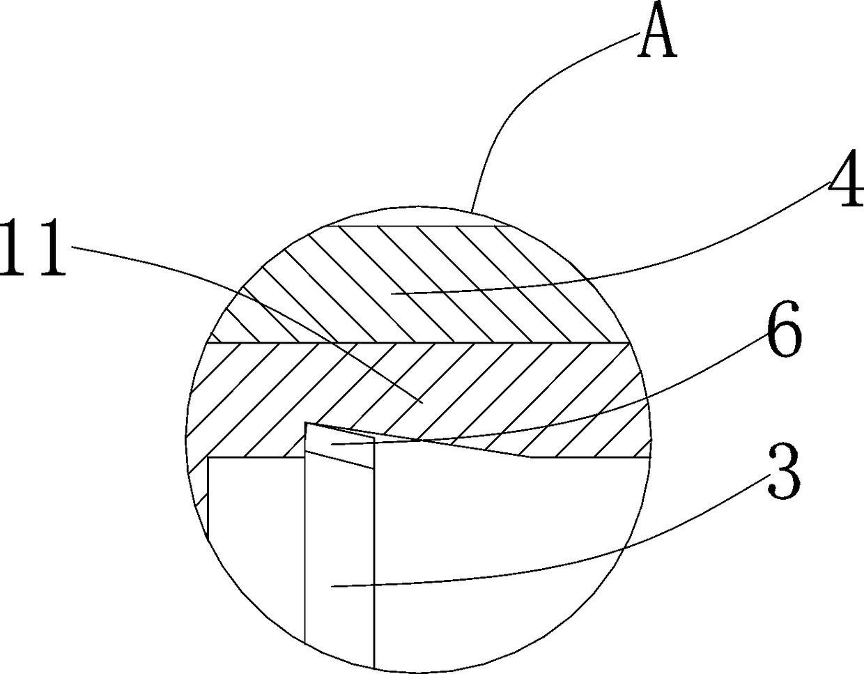 A kind of automobile safety air bag that accelerates ejection with high security