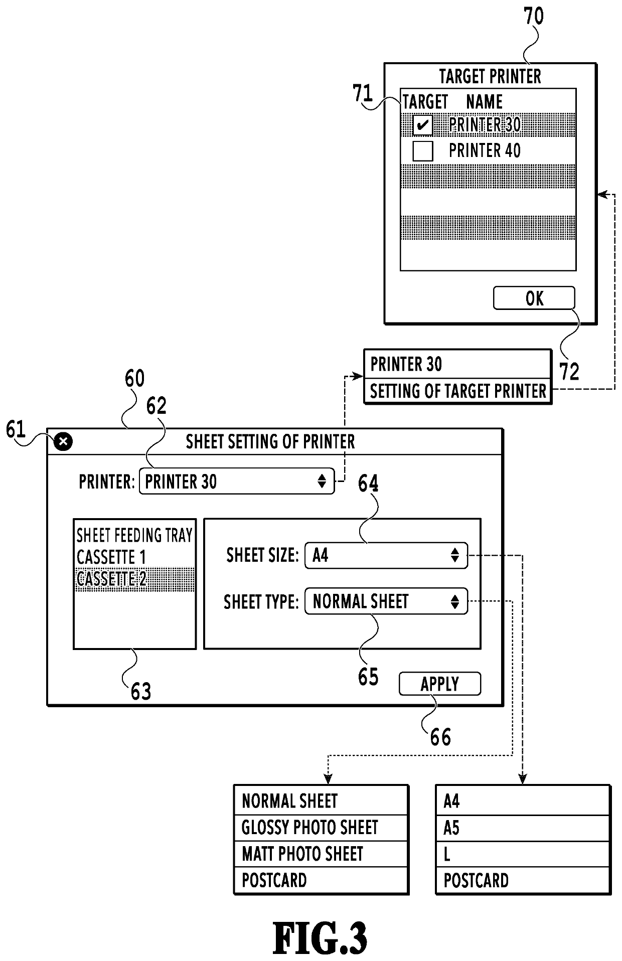 Printing control apparatus, controlling method, and a storage medium