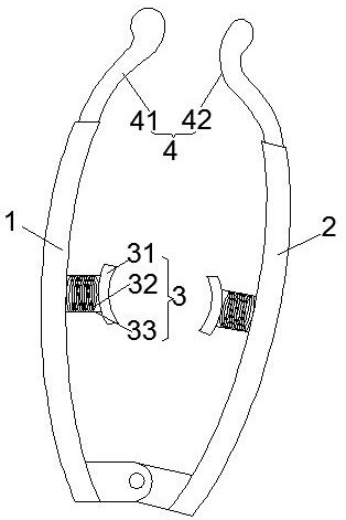 Semi-coated pressing hemostasis device