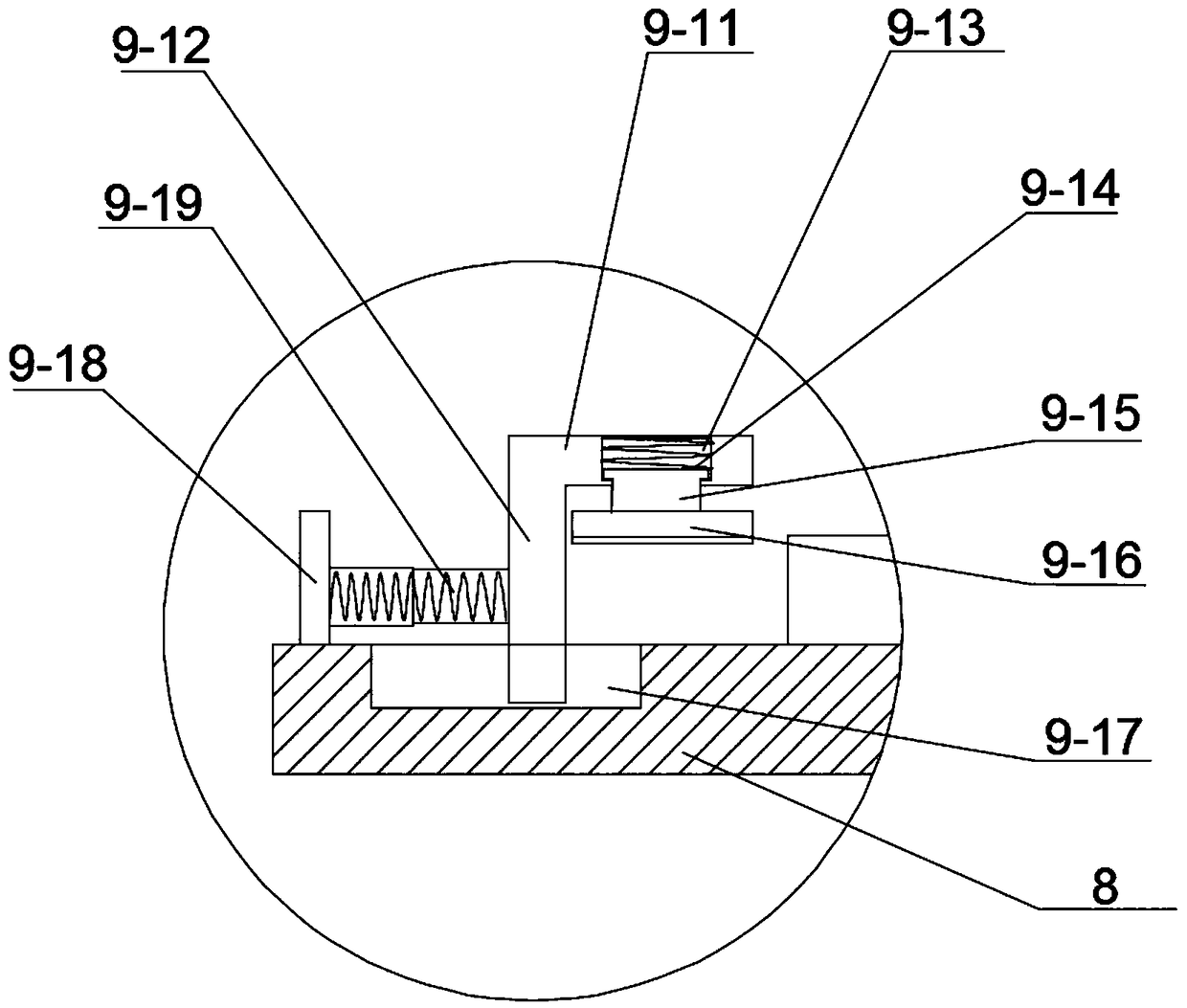 Electronic product bracket