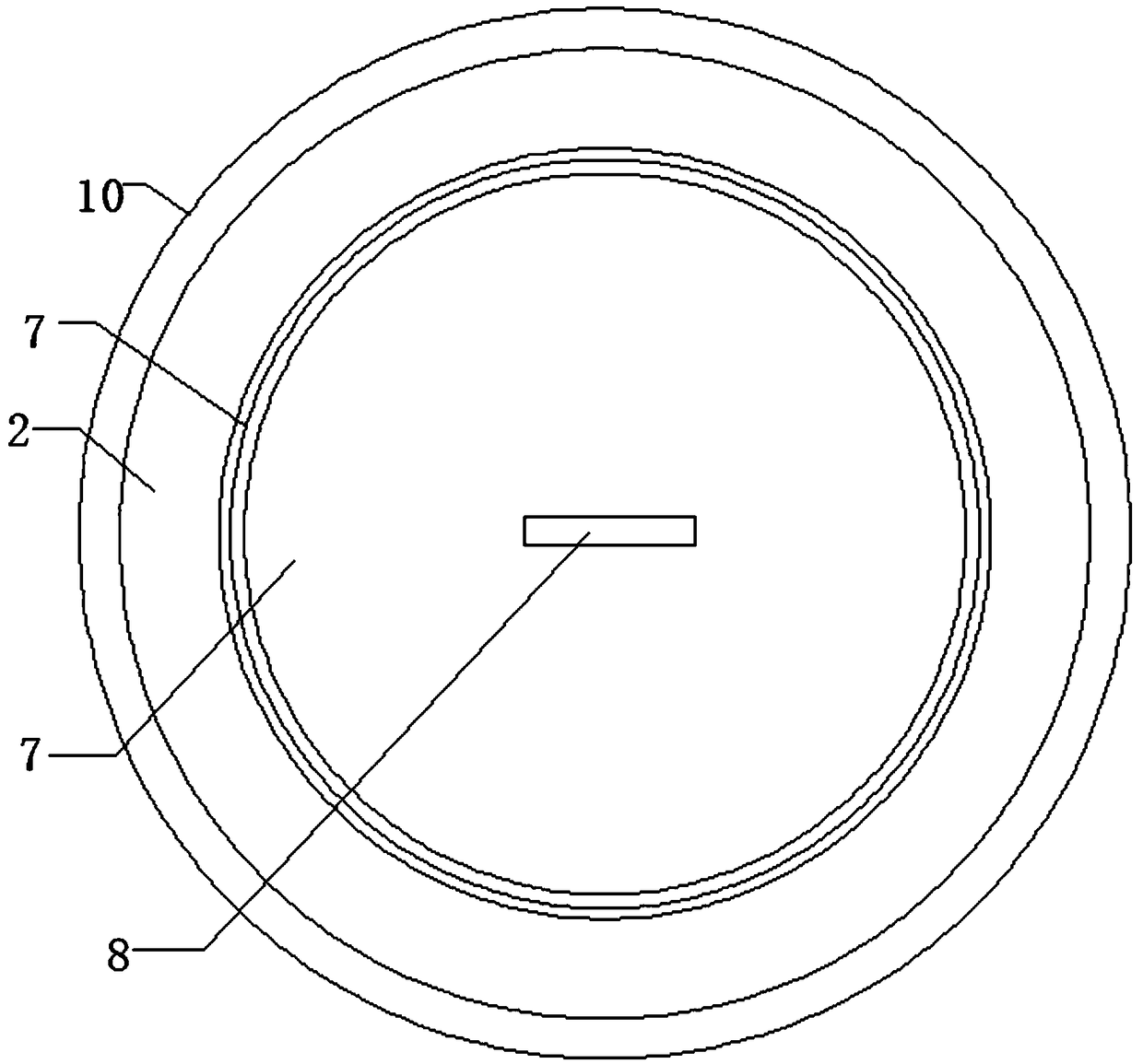 Automobile rubber diaphragm leaf