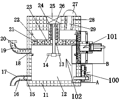 A printing ink volatility detection equipment